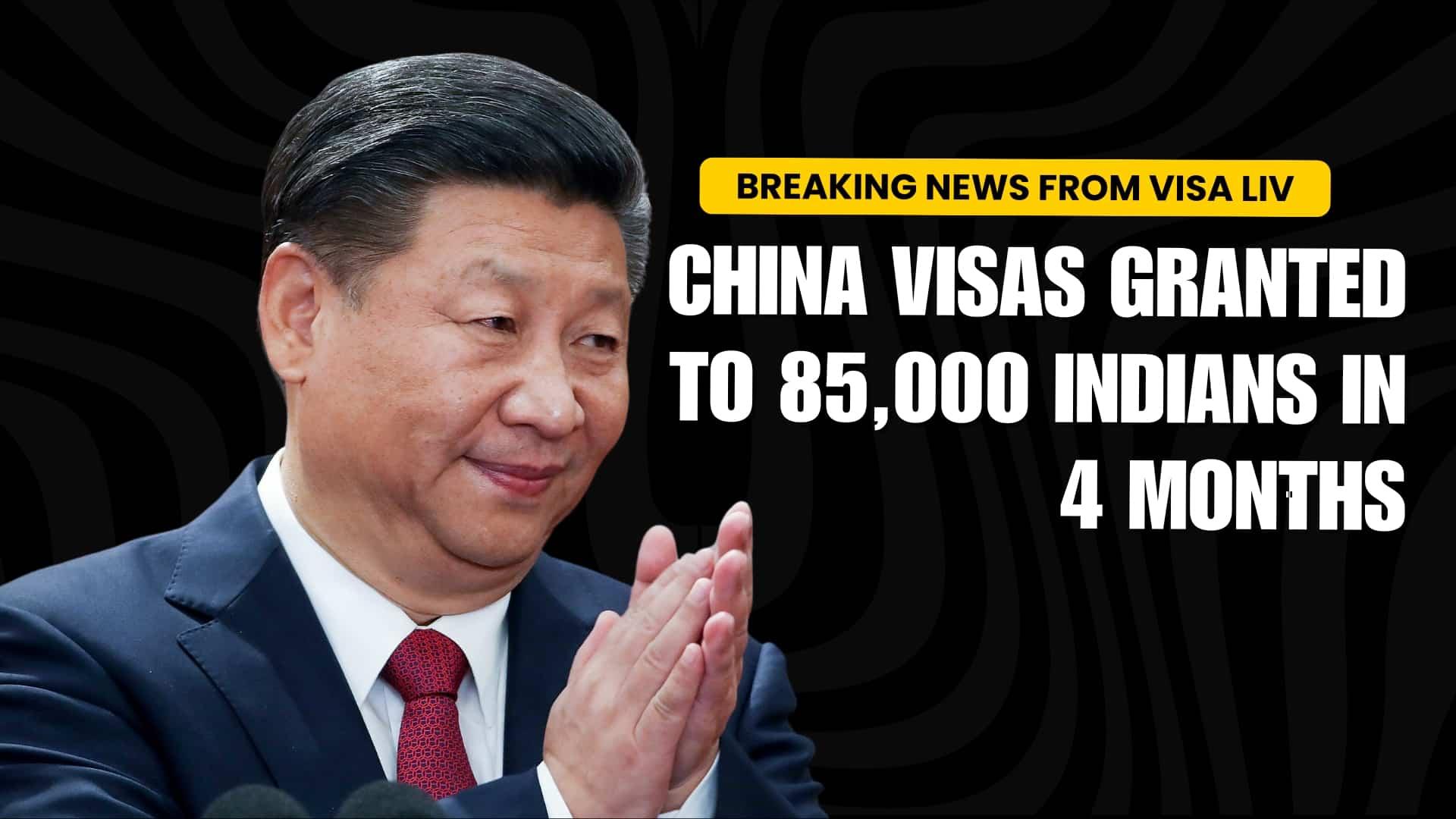 China granted 85,000 visas to Indians in 4 months, showing a rise in travel demand and strengthening bilateral ties.