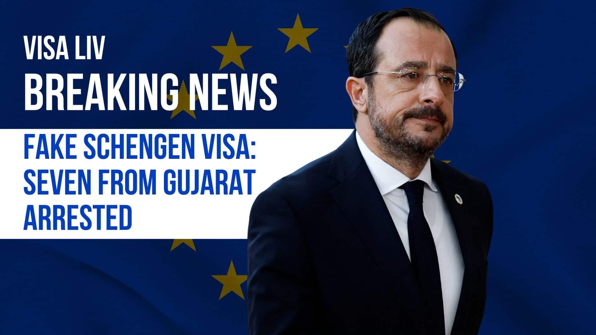 Seven from Gujarat held at Mumbai airport with fake Schengen visas while trying to travel to Luxembourg.