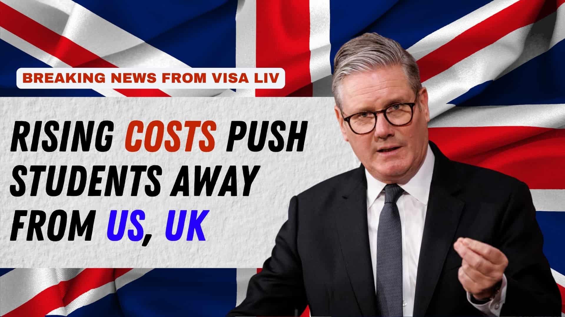 Rising education and living costs are pushing many international students to look beyond the US and UK for study options.